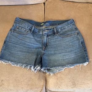 Cutoff Denim Shorts from Old Navy Size 6